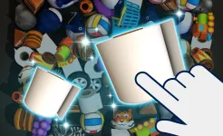 Screenshot Match 3D: поиск пар предметов