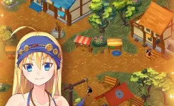 Screenshot Fantasy town: Anime girls story
