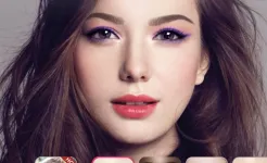 Screenshot YouCam Makeup-примерка макияжа