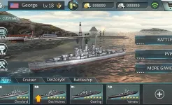Screenshot Атака военных кораблей 3D