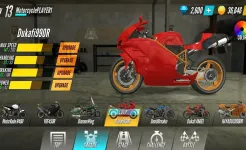 Screenshot Мотоцикл гоночный чемпион
