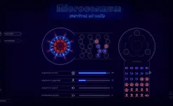 Screenshot Microcosmum: survival of cells