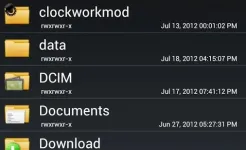 Screenshot Root Browser
