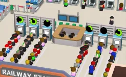 Screenshot Idle Raiway Tycoon