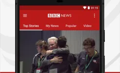 Screenshot BBC News