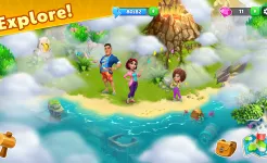 Screenshot Bermuda Adventures: игра-ферма
