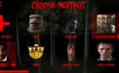 Screenshot Nextbot chasing