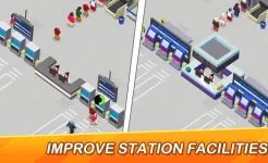 Screenshot Idle Train Empire: магнат игры