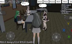 Screenshot School Girls Simulator