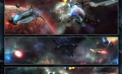 Screenshot Galaxy Reavers-Space RTS
