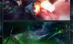 Screenshot Galaxy Reavers-Space RTS