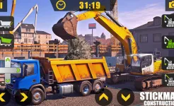 Screenshot Stickman City Construction