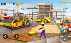 Screenshot Stickman City Construction