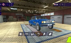 Screenshot Lada Car Drift, Парковка