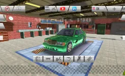 Screenshot Lada Car Drift, Парковка