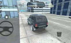 Screenshot Lada Car Drift, Парковка
