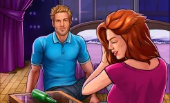 Screenshot Кис Кис: бутылочка игра 18+