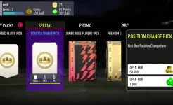 Screenshot Nicotom 22 Draft + Pack Opener