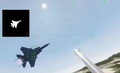 Screenshot C-RAM CIWS simulator