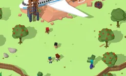 Screenshot Isle Builder：Кликер Выживалка