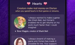 Screenshot Dorian: Romantasy Games Hub