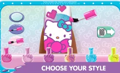 Screenshot Маникюрный салон Hello Kitty