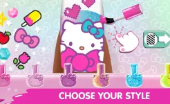 Screenshot Маникюрный салон Hello Kitty