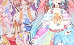 Screenshot Anime Princess Dress Up Game