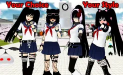 Screenshot SchoolGirl AI 3D Anime Sandbox