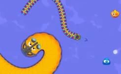 Screenshot Червяки на охоте - змейка .iO
