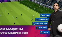 Screenshot Soccer Manager 2024 - Футбол