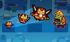 Screenshot Alien Fight: Police vs Zombie