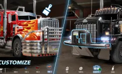 Screenshot Big Rig Racing: Драг рейсинг