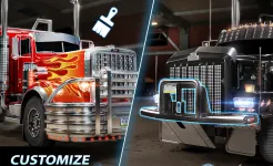 Screenshot Big Rig Racing: Драг рейсинг
