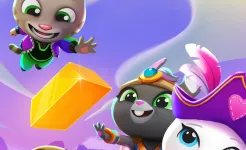 Screenshot Говорящий Том: гонка на время