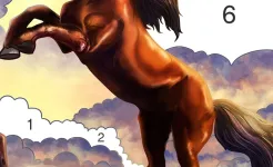 Screenshot Tap Color: Раскраска по номеру