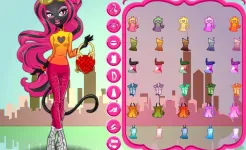 Screenshot Monster Halloween Dolls Dress Up Girls Game