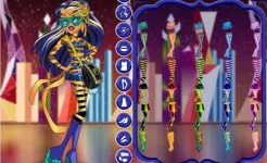 Screenshot Monster Halloween Dolls Dress Up Girls Game