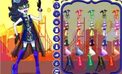 Screenshot Monster Halloween Dolls Dress Up Girls Game