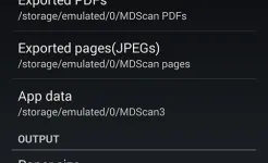 Screenshot MDScan + OCR