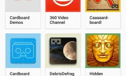 Screenshot Cardboard