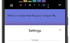 Screenshot Writeaday – современный журнал
