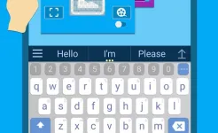 Screenshot Клавиатура ai.type и смайлики
