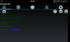 Screenshot Intercepter-NG
