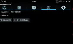 Screenshot Intercepter-NG