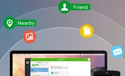 Screenshot AirDroid: удаленный доступ и передача файлов