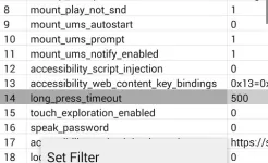 Screenshot SQLite Editor
