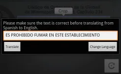 Screenshot Переводчик камеры