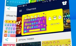 Screenshot FancyKey Keyboard Emoji, GIF