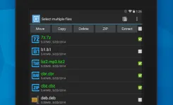 Screenshot B1 Archiver zip rar unzip